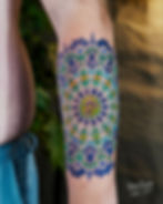 Colour-Forearm-Mandala-Tattoo