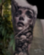 Potrait-Girl-Tattoo