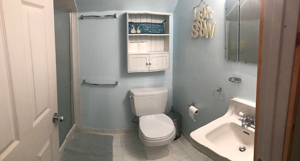 Upstairs bathroom