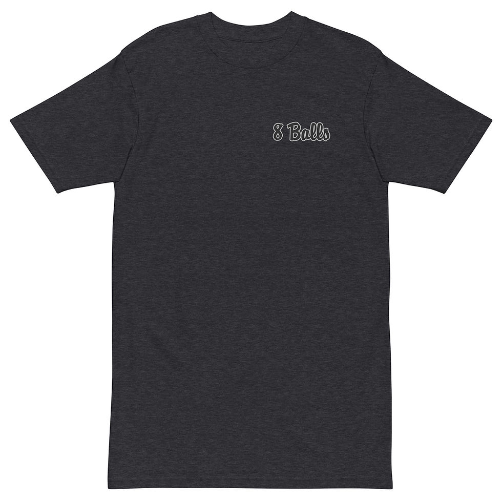 Thumbnail: Men’s 8 Balls Jersey premium heavyweight tee