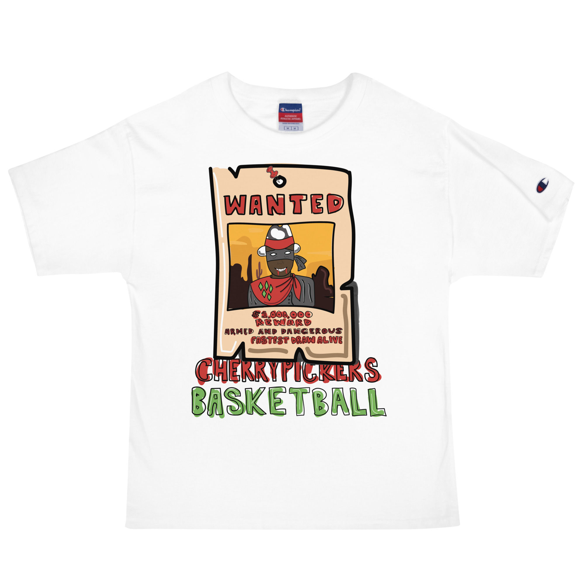 Men's 'Cherrypickers Drawing' Champion T-Shirt