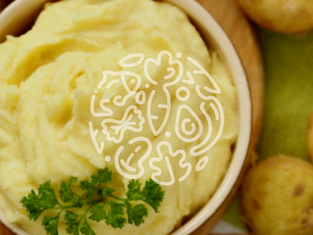 Cremiges Kartoffelpüree