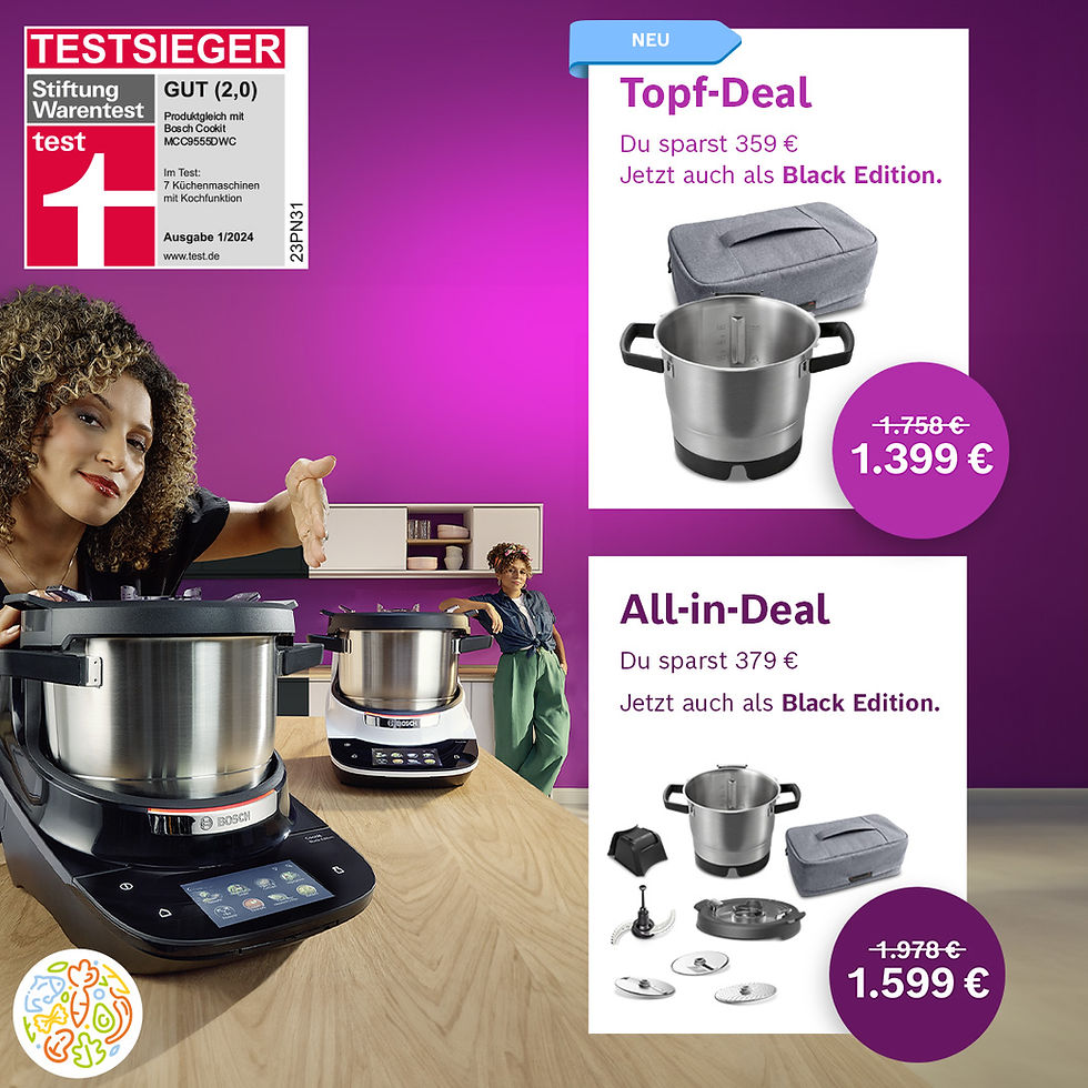 Bosch Cookit Angebot: Topf-Deal und All-in-Deal
