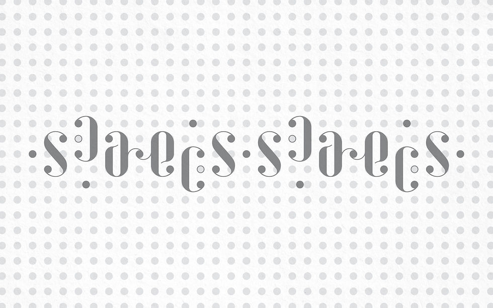 Trame graphique pour l'identité visuelle d'une marque de cosmétiques de luxe