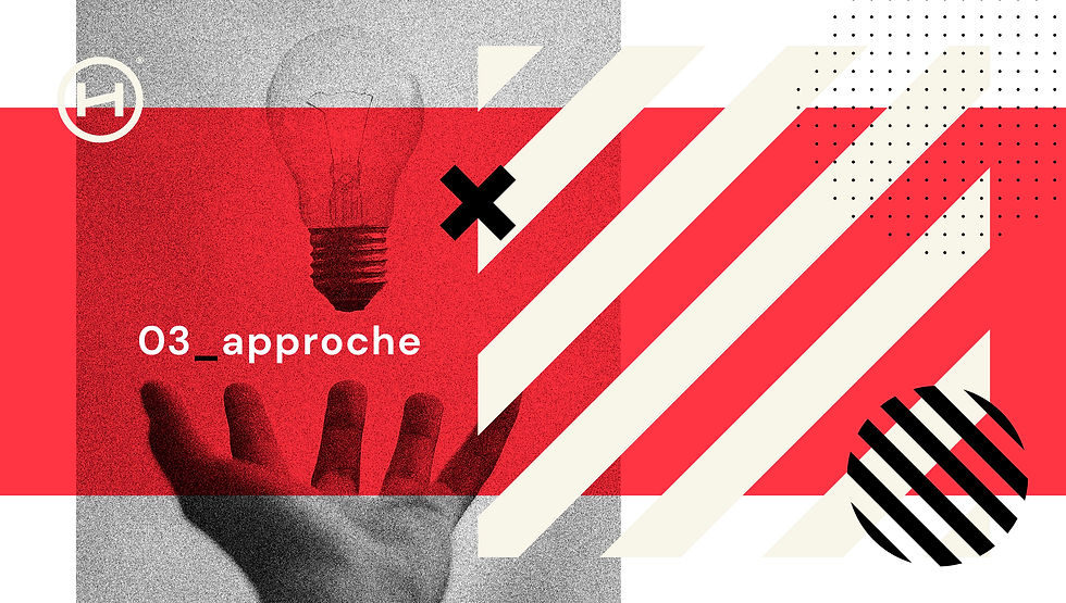 Creation of a key visual and an illustration for the layout of the agency's editorial content