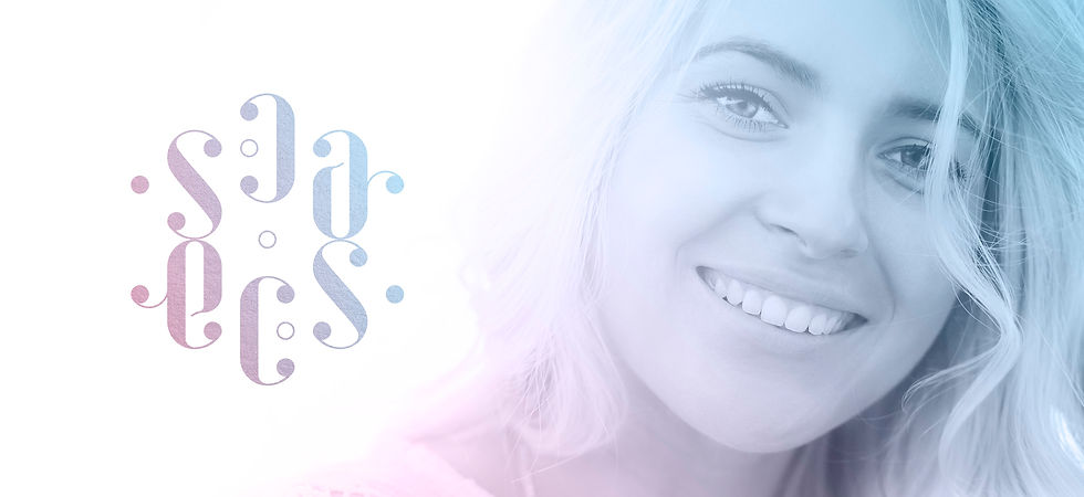 Seconde proposition de logo et d'identité de marque pour la gamme de cosmétiques ECS Skincare, graphiste à Lyon Downtown