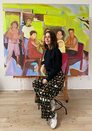 Matilda Forsberg in studio
