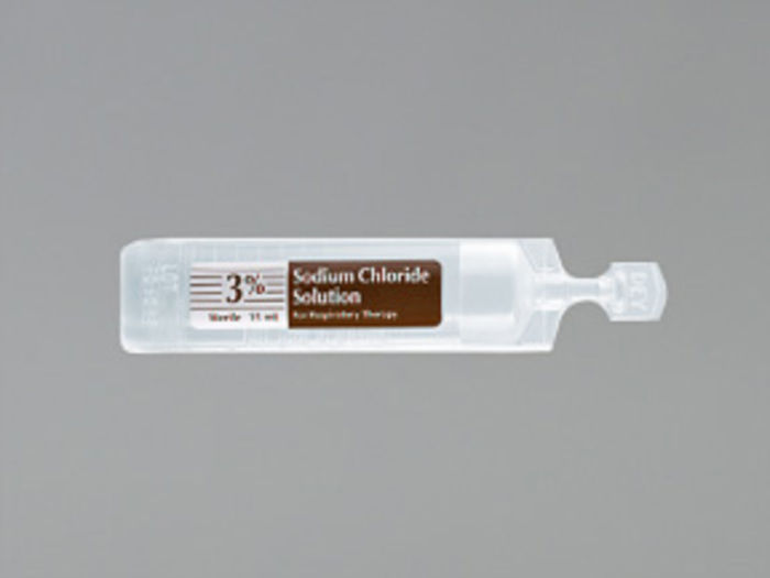 Sodium Chloride 3% INH VL 50x15ml UD