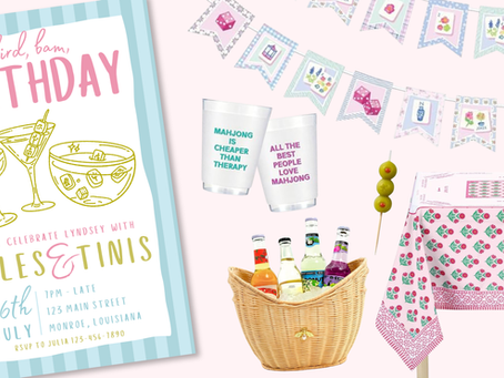 Mahjong Birthday: "Tiles&Tinis"