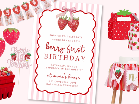 Berry First Birthday: Everything You Need & More!