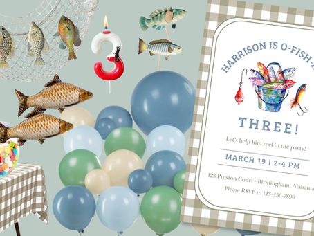 O-Fish-Al Birthday: Everything You Need for the Cutest Fishing Birthday Party