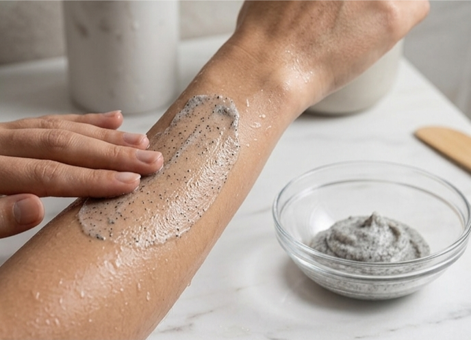 Thumbnail: Face & body Scrub,Icelandic Volcano | M2U Skincare