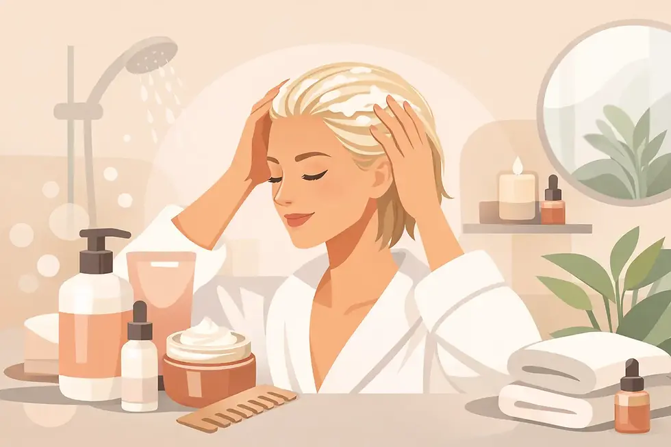 Cura capelli decolorati: routine a casa