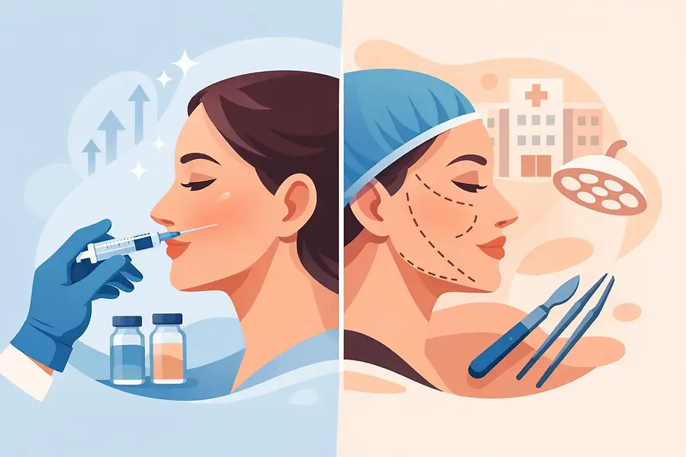 Filler volume vs ricostruzione: cosa scegliere