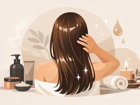 Rituale post colore per capelli lucidi