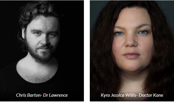 Chris Barton, Kyra Jessica Willis With Blood in Mind