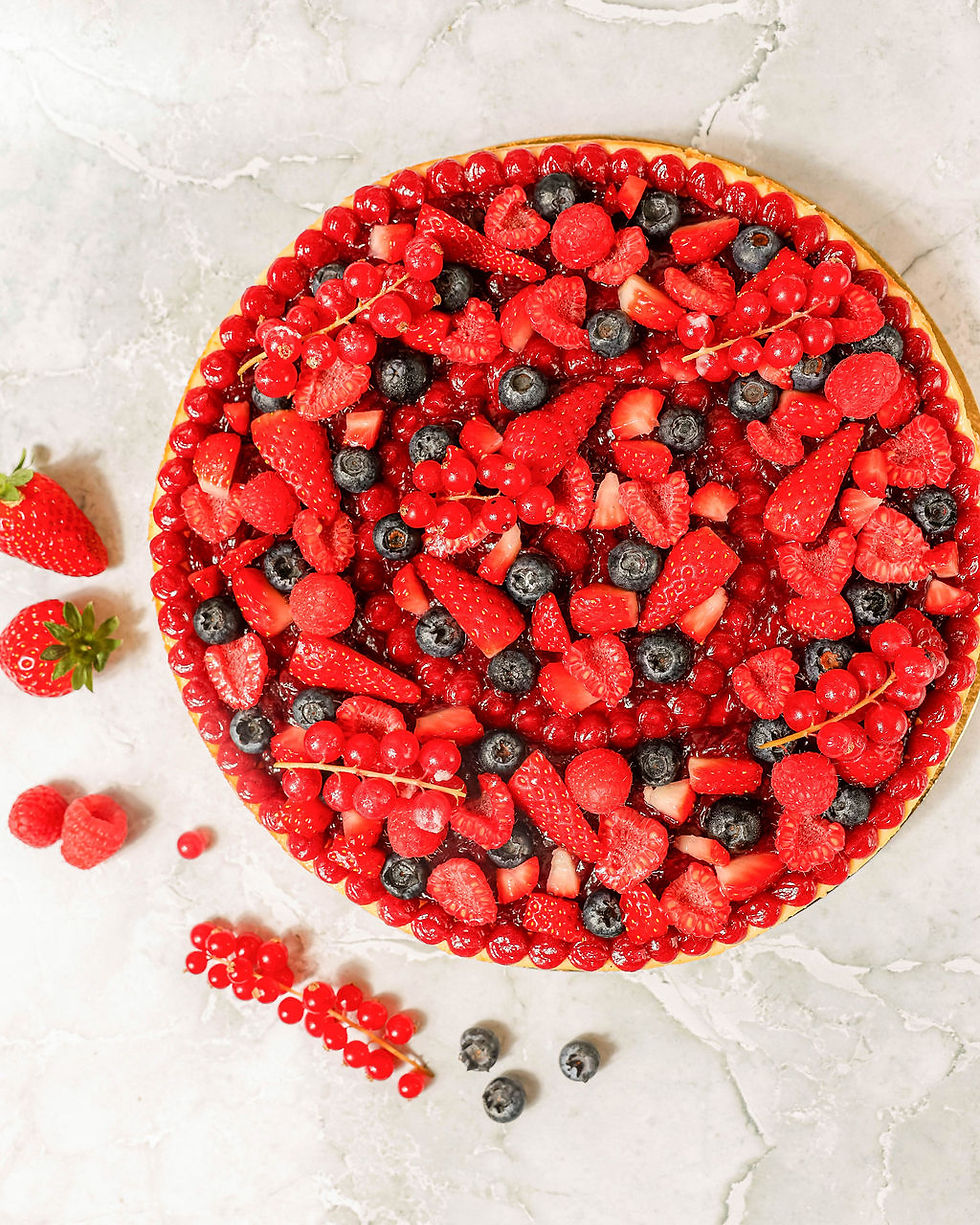 Miniature : Gâteau entier cheesecake fruits rouges | Station Sucrée