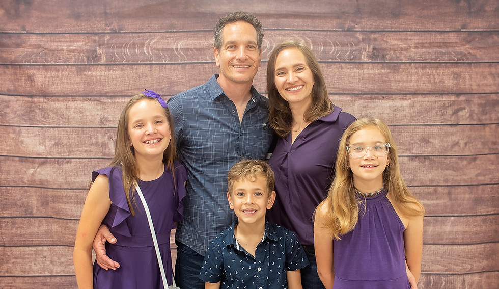 Pastor John Solaroli, his wife Carolina and family at Faith Generation Church in Cape Coral, FL.