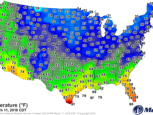 QUIET WEATHER AHEAD...