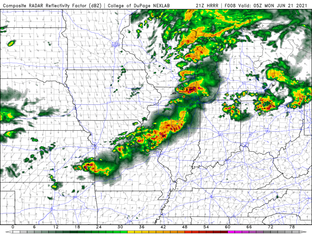 STORMS PASS, COOLER AIR TO FOLLOW...