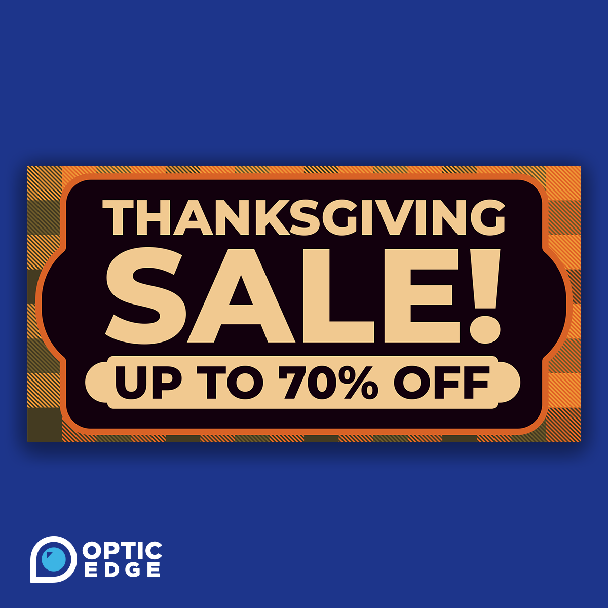 Editable Thanksgiving Sale Slide