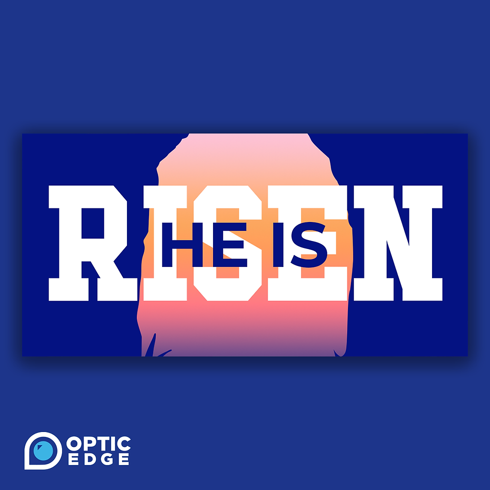 Stock He Is Risen Slide