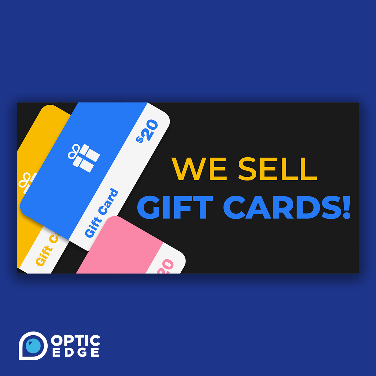 Stock We Sell Gift Cards Slide
