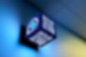 Optic Edge LED Cube From Below