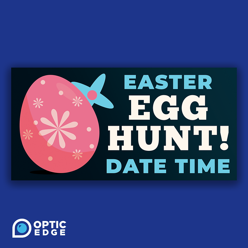 Editable Easter Egg Hunt Slide