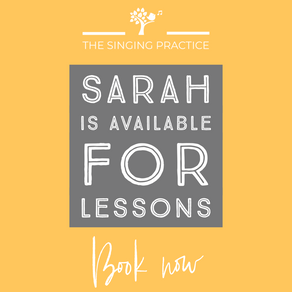 Sarah is available for lessons