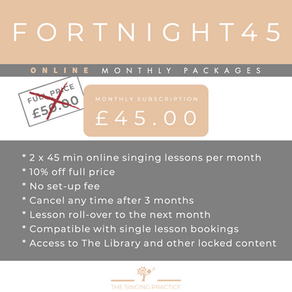 Monthly Online Packages