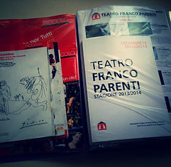Locandine teatro milano