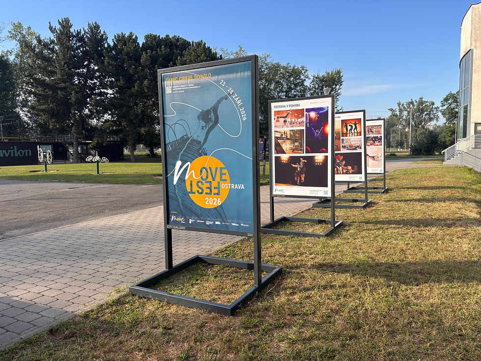 MOVE Fest letos i na plátně. Objevte Ostravu v pohybu a Placebo Paintings