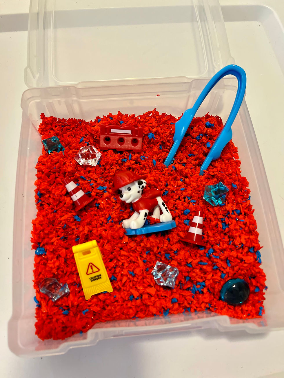 Thumbnail: Blazing Wonders Sensory Bin