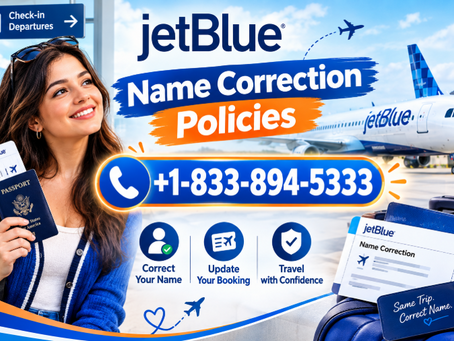 JetBlue Name Correction Policies