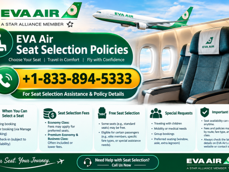 EVA Air Seat Selection Policies