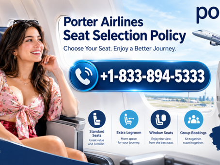 Porter Airlines Seat Selection Policy: Group Bookings & Fees