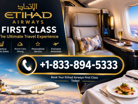 Etihad Airways First Class Suites