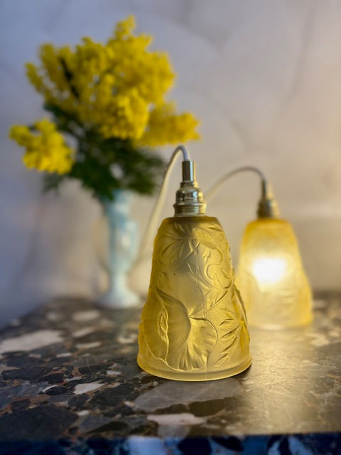 Miniature : Baladeuse vintage - Pavots d'or