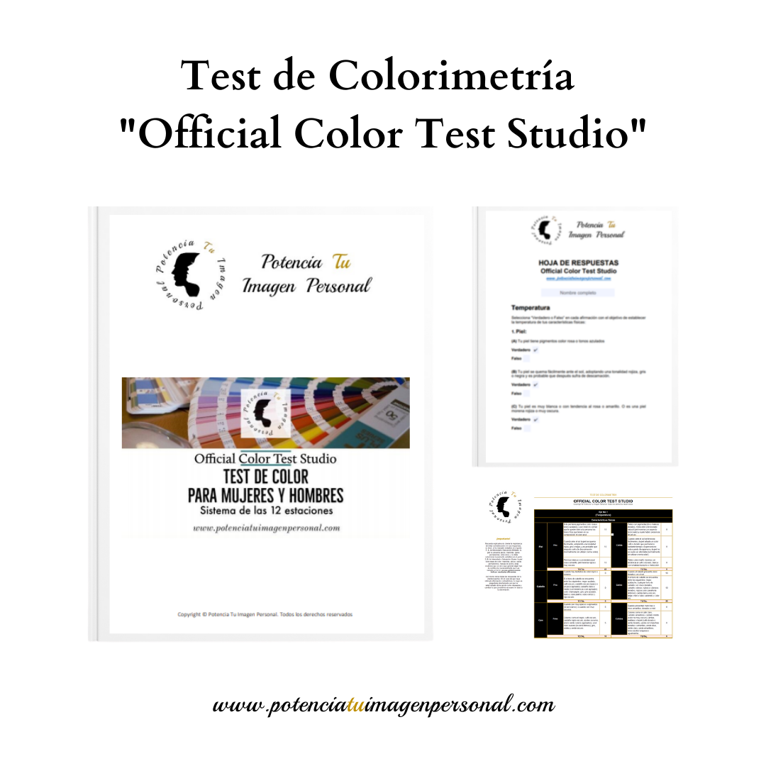 Test de Colorimetría "OFFICIAL COLOR TEST STUDIO"