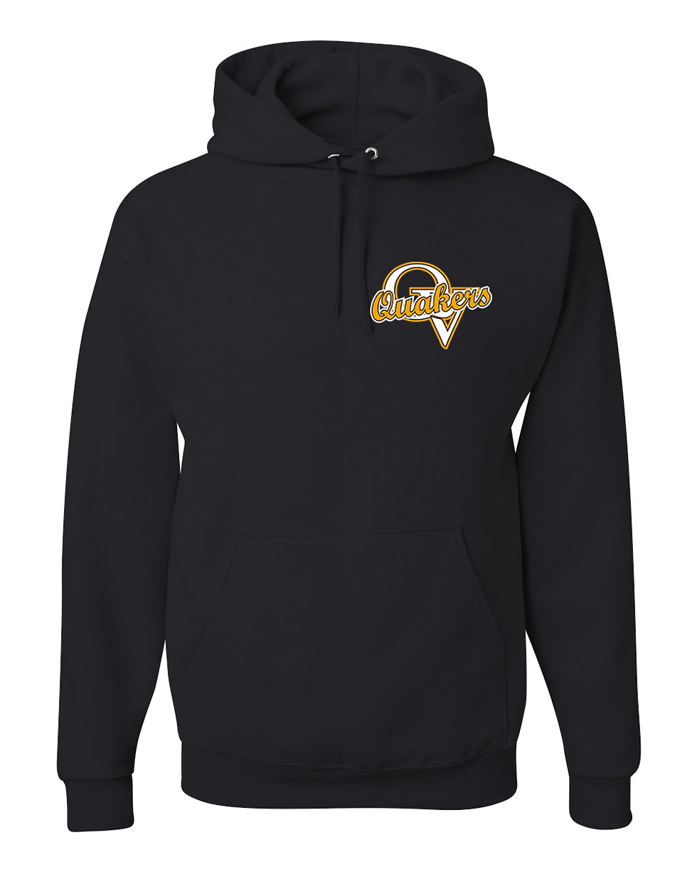 Thumbnail: Quaker Valley Logo Flag Football Hoodie Sweatshirt