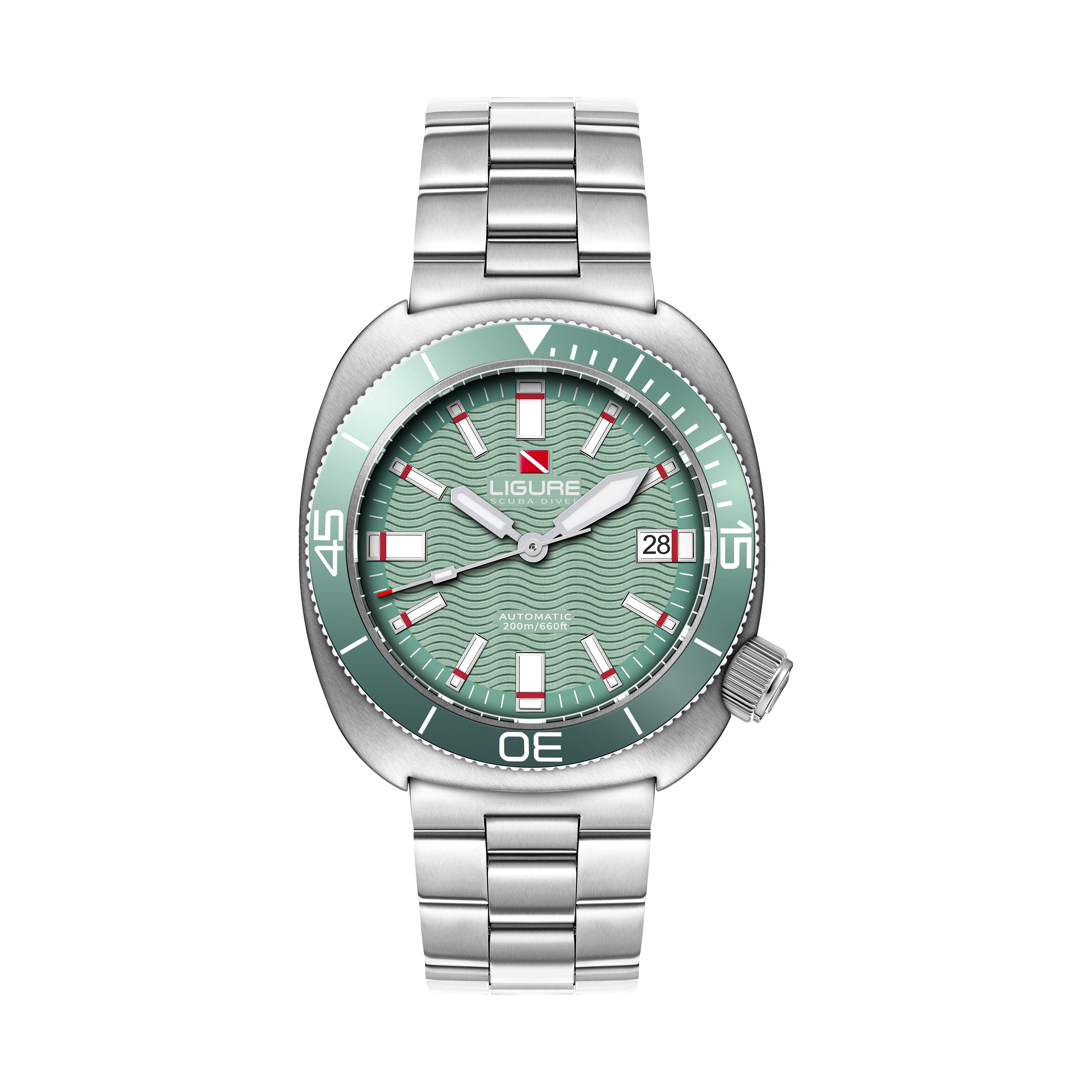 Olive Verde — Olive Green dial