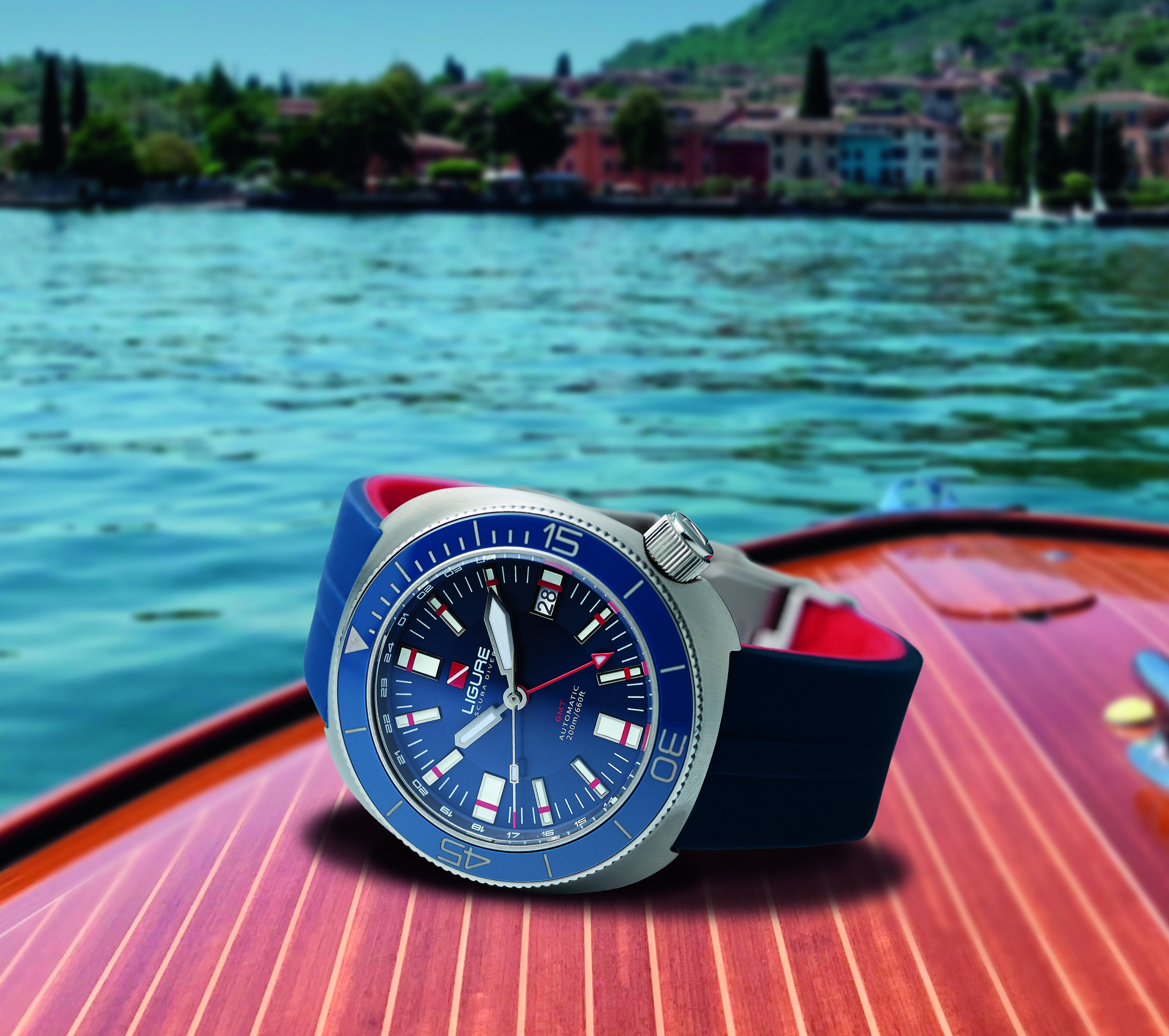Il Primo — Mediterranean Blue dial