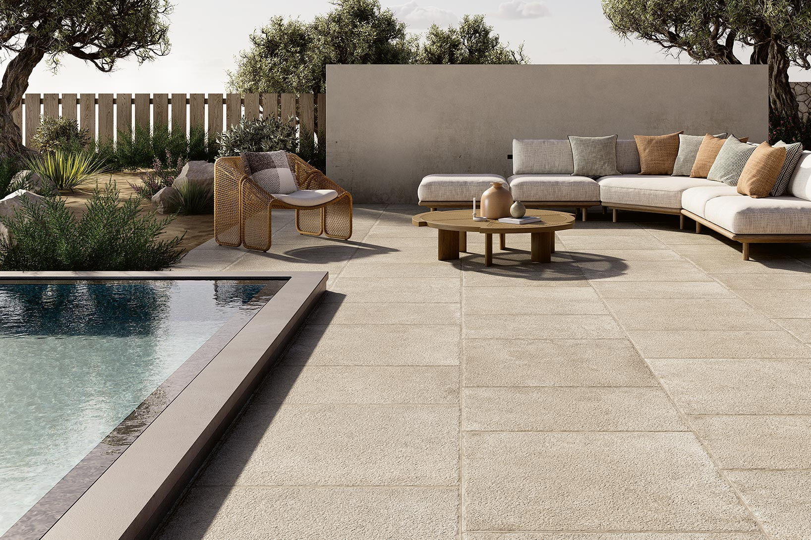 Arbour Beige External Porcelain Tile