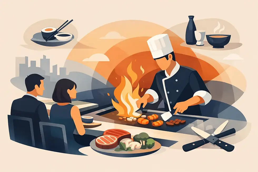 Why Teppanyaki Grill Restaurants Stand Out