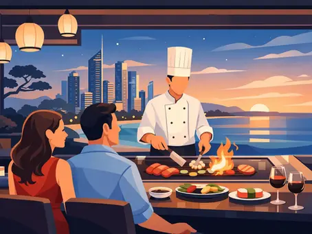Teppanyaki Dinner for Couples on the Gold Coast