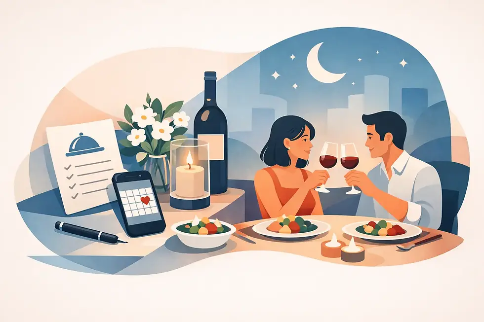How to Plan Date Night Dinner That Feels Special