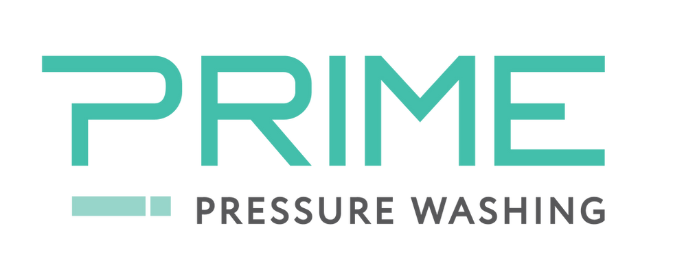 Prime Service Group Logo Pressure Washing Mint & Gray