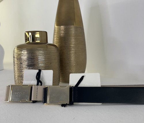 CINTURA IN PELLE CHIUSURA GANCIO VICOLO Our Story Verbania