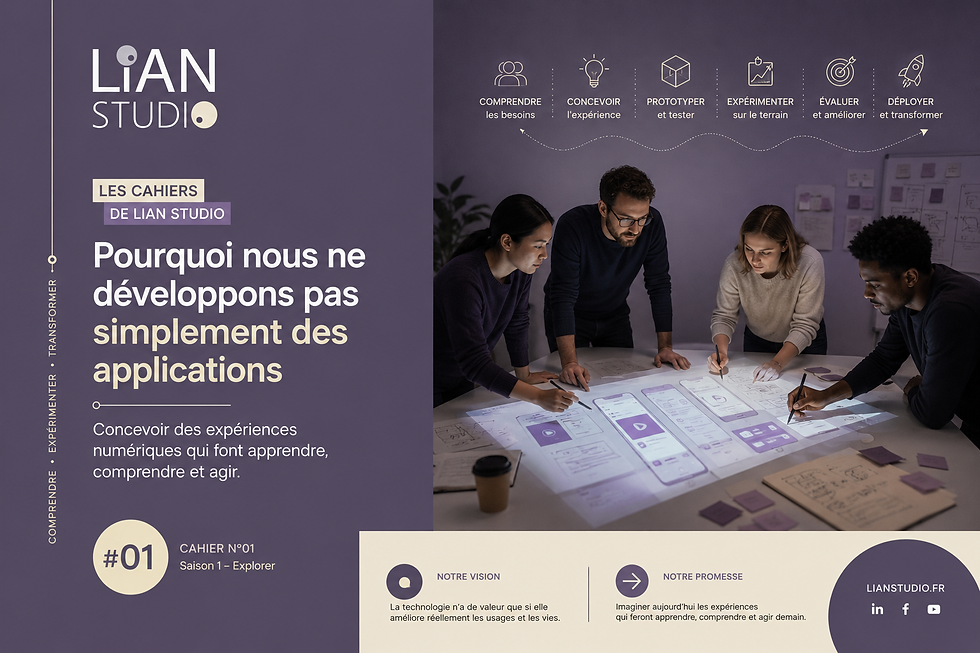 Pourquoi nous ne développons pas simplement des applications